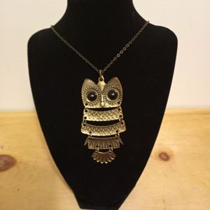 Owl Statement Necklace